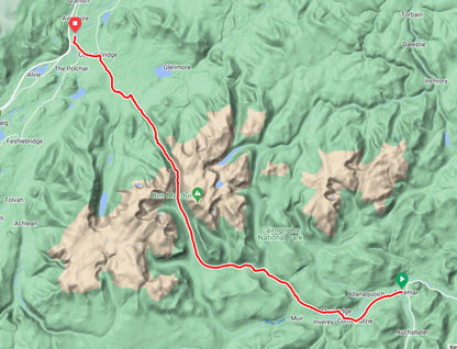 The Lairig Ghru Mountain Trail