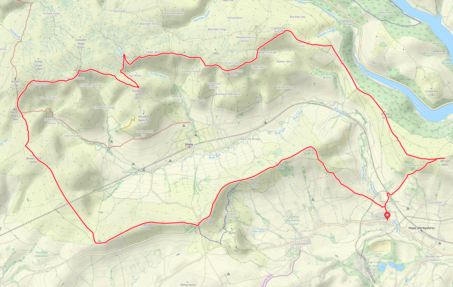 Edale Skyline