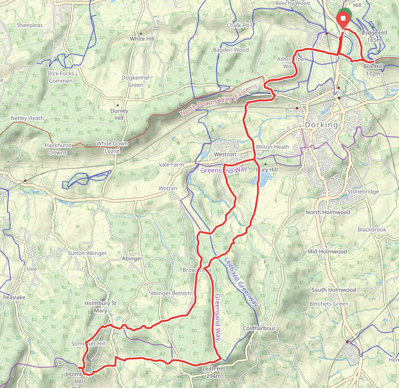 Surrey Three Peaks Challenge